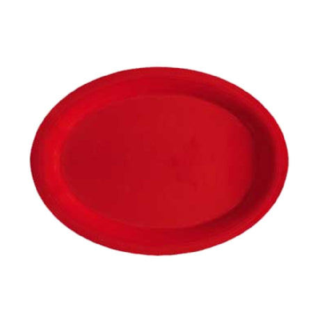 GET Enterprises OP-135-RSP Red Sensation™ Platter 13-1/2"L X 10-1/4"W Oval