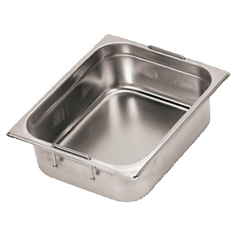 Paderno 14155-10 Hotel Food Pan 1/2 Size 6-3/8 Qt.