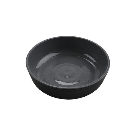 GET Enterprises RB-7-GRS/BKM Roca Glazed Low Street Bowl 24 Oz. (30 Oz. Rim Full) 7" Dia.