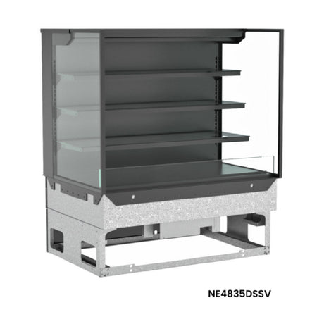 Structural Concepts NE4835DSSV Reveal® Self-Service Non-Refrigerated Slide In Counter Case