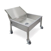 Piper Products 337-3474 - Portable Soak Sink, Undercounter, With Chute
