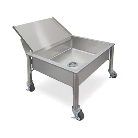 Piper Products 337-3474 - Portable Soak Sink, Undercounter, With Chute