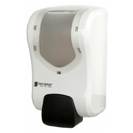 Carlisle SF970WHCL San Jamar Summit™ Rely® Soap Dispenser Manual 5-1/4"W X 4"D X 9"H