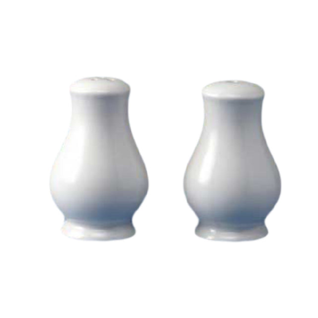 Churchill China WH PS 1 Pepper Shaker 3-1/4"H Rolled Edge