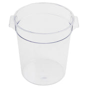 Alegacy Foodservice Products PCSC4R E™ Economy Storage Container 4-1/4 Qt. 7-1/4" Dia. X 8-1/2" Deep