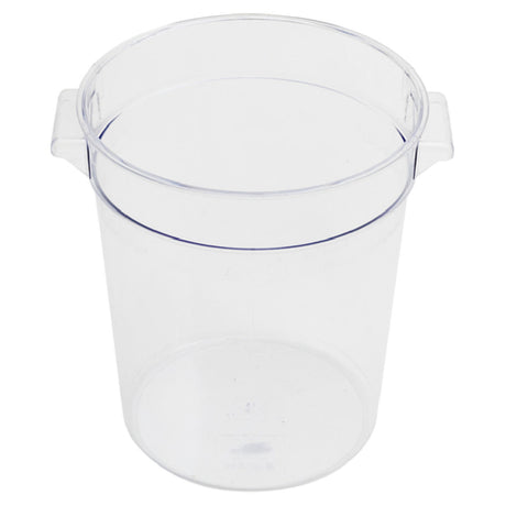 Alegacy Foodservice Products PCSC4R E™ Economy Storage Container 4-1/4 Qt. 7-1/4" Dia. X 8-1/2" Deep