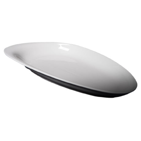 Cameo China 713-T63 Pearl Platter 6-1/2" X 3" X 3/4"H (16.5 Cm X 7.6 Cm X 1.9 Cm)