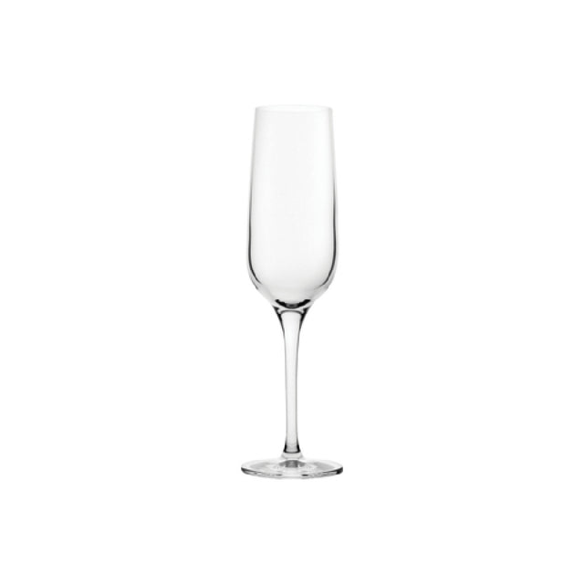 Steelite P67094 Flute Glass 7.0 Oz. (H 8-3/4" M 2-1/2" T 1-7/8" B 2-1/2") Crystalline