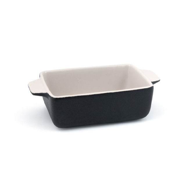 FOH DBO137BKC23 Kiln® Ovenware Dish 16 Oz. 7-3/4" X 4-1/4" X 2-1/4"