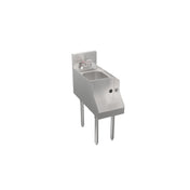 Krowne KRS-12BD - Stadium Series Underbar Blender Station, With Dump Sink, 12"W X 29"D X 36-1/2"H O.A.