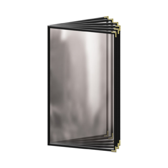 Risch TE-12V 8.5X14 Deluxe Clear Sewn Menu Cover 8-1/2" X 14" Booklet