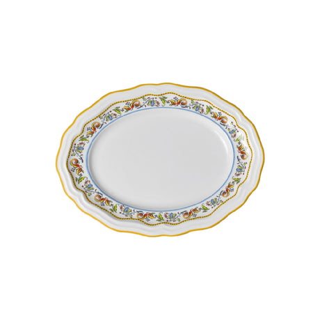 Steelite 62561FP818 Oval Platter 9.0" X 6.75" X 0.875" Adelina