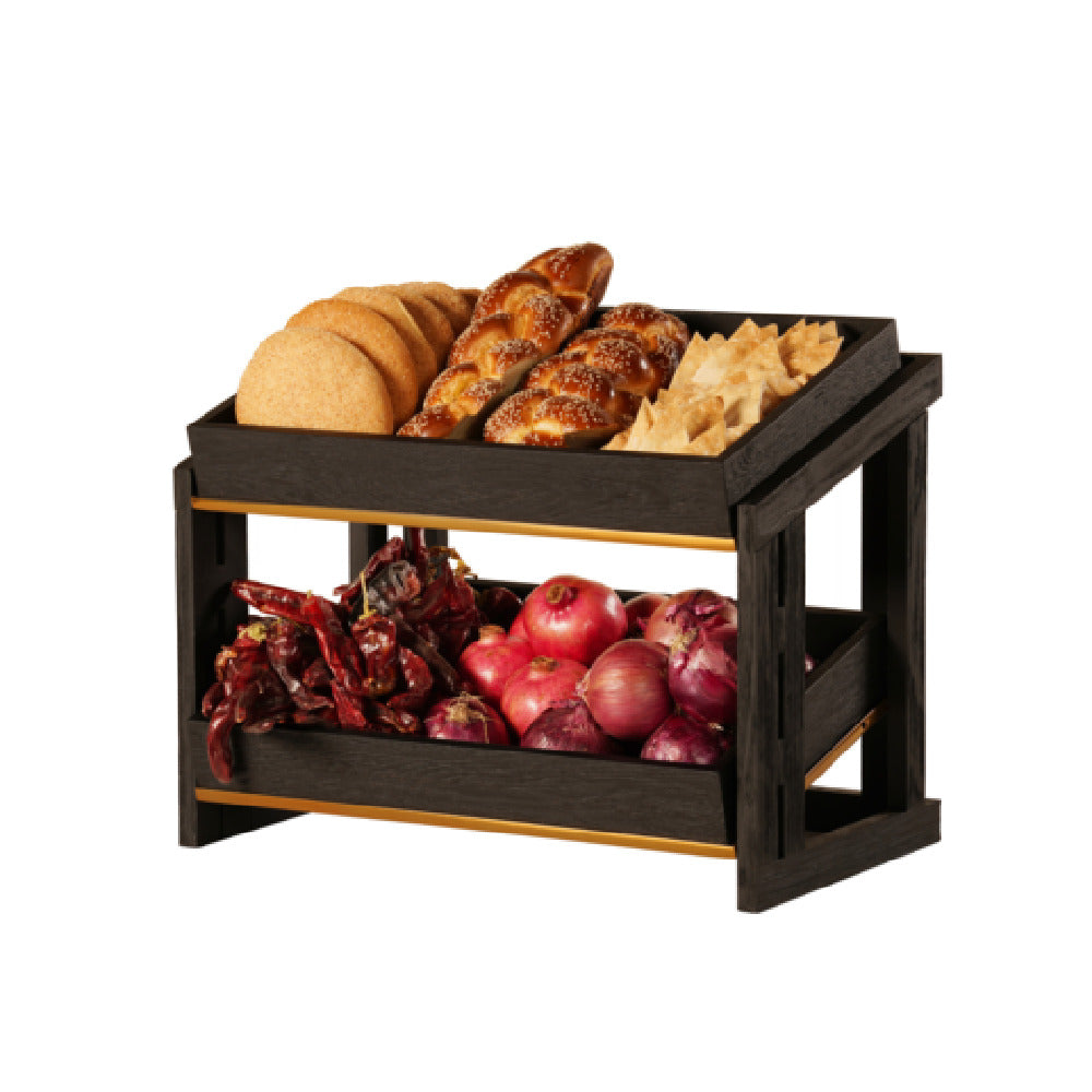 Cal Mil 23780-2-13 Brooklyn Merchandiser 2-tier 14"W X 23.25"D X 17.5"H