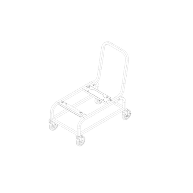 Hobart HBR300-STAND Moveable Cart For HBR302-1 Scale