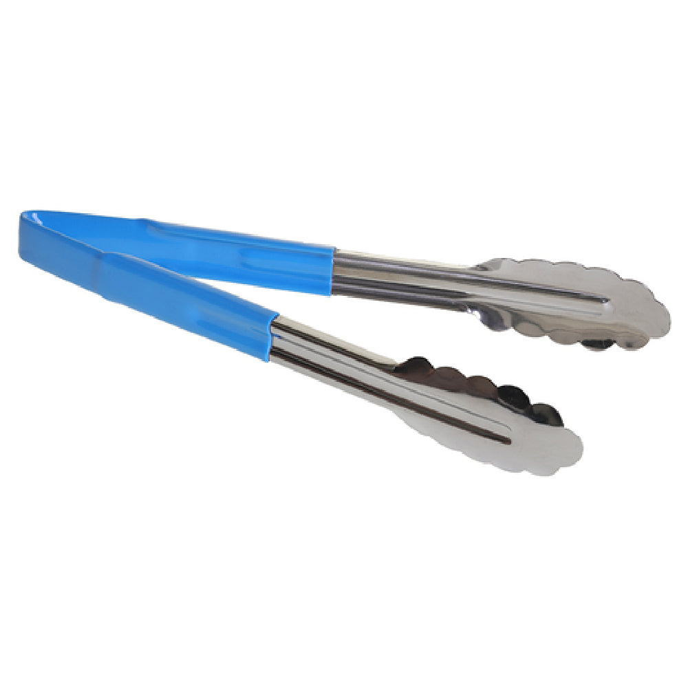 Tablecraft 3774BLEU Tongs 9-1/2" One Piece