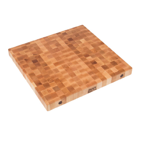 John Boos BBIT2425 Island Countertop 24"W X 25"D X 4" Thick End Grain Construction