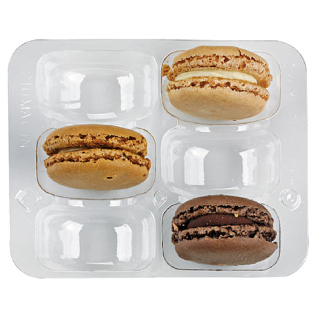 PacknWood 210MACINS6 - Macaron Solutions Insert, 24 Oz., 4.5" X 3.9" X 0.9"