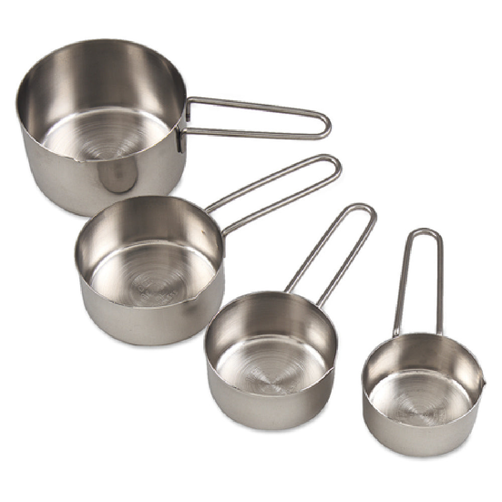 Browne Foodservice 746106 Measuring Cup Set Includes: 1/41/31/2 & 1 Cup