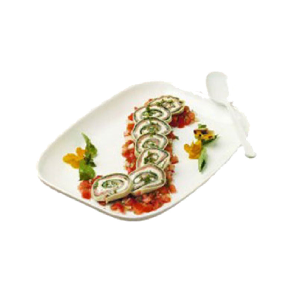 Bon Chef 5061IVYSPKLD - Shallow Serving/Casserole Dish, 2 Qt. 20 Oz., 11" X 16" X 1-1/8"H