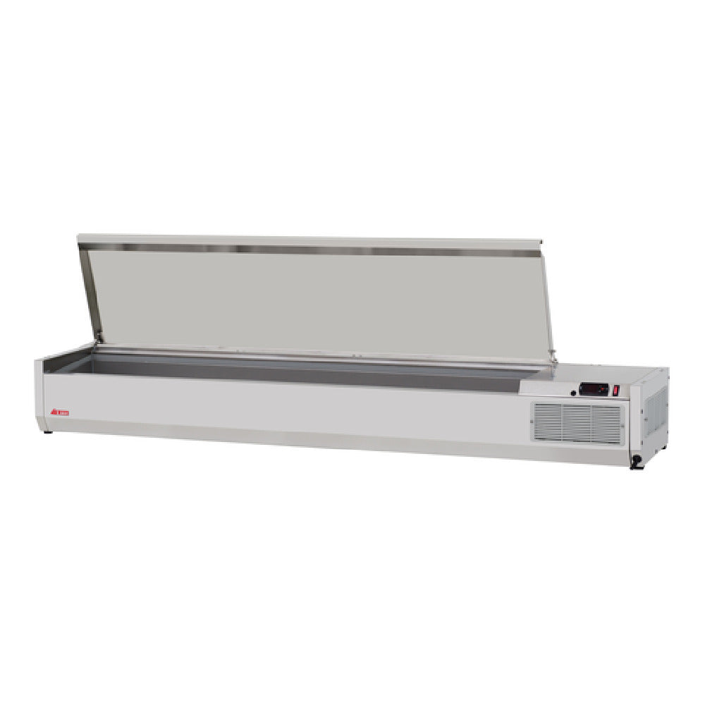 Turbo Air CTST-1800-13-N E-Line Countertop Salad Table 70-7/8"L Side Mounted Self-contained Refrigeration