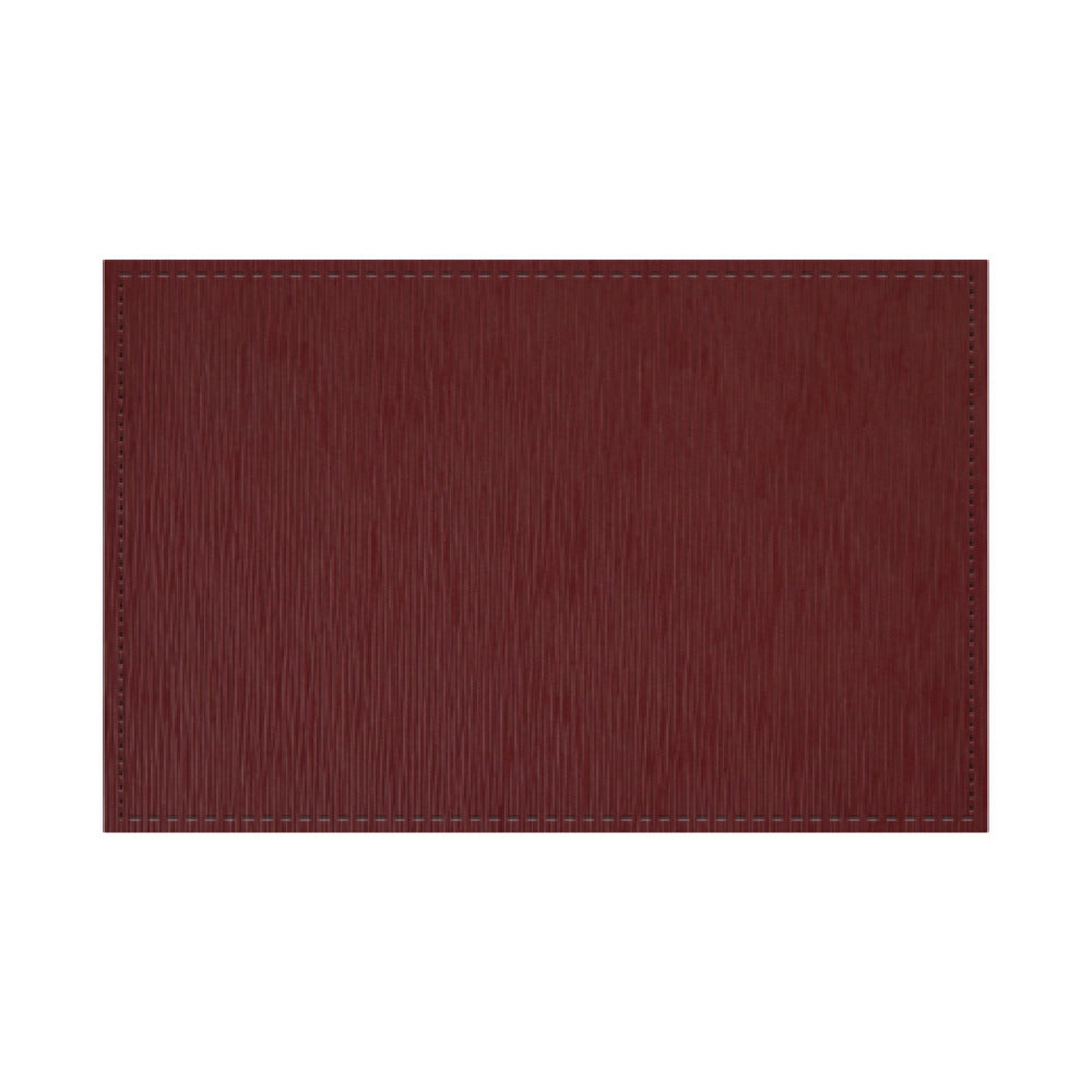 Risch TABLEMAT-VIENNA 17X11 Vienna Wave-patterned Table Mat (specify Color) 17" X 11"