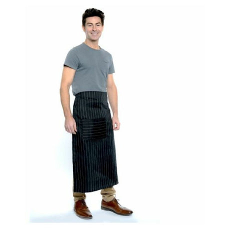 Chef Approved 167607BA2PIN Waist Apron 34" X 30" (2) Front Pockets