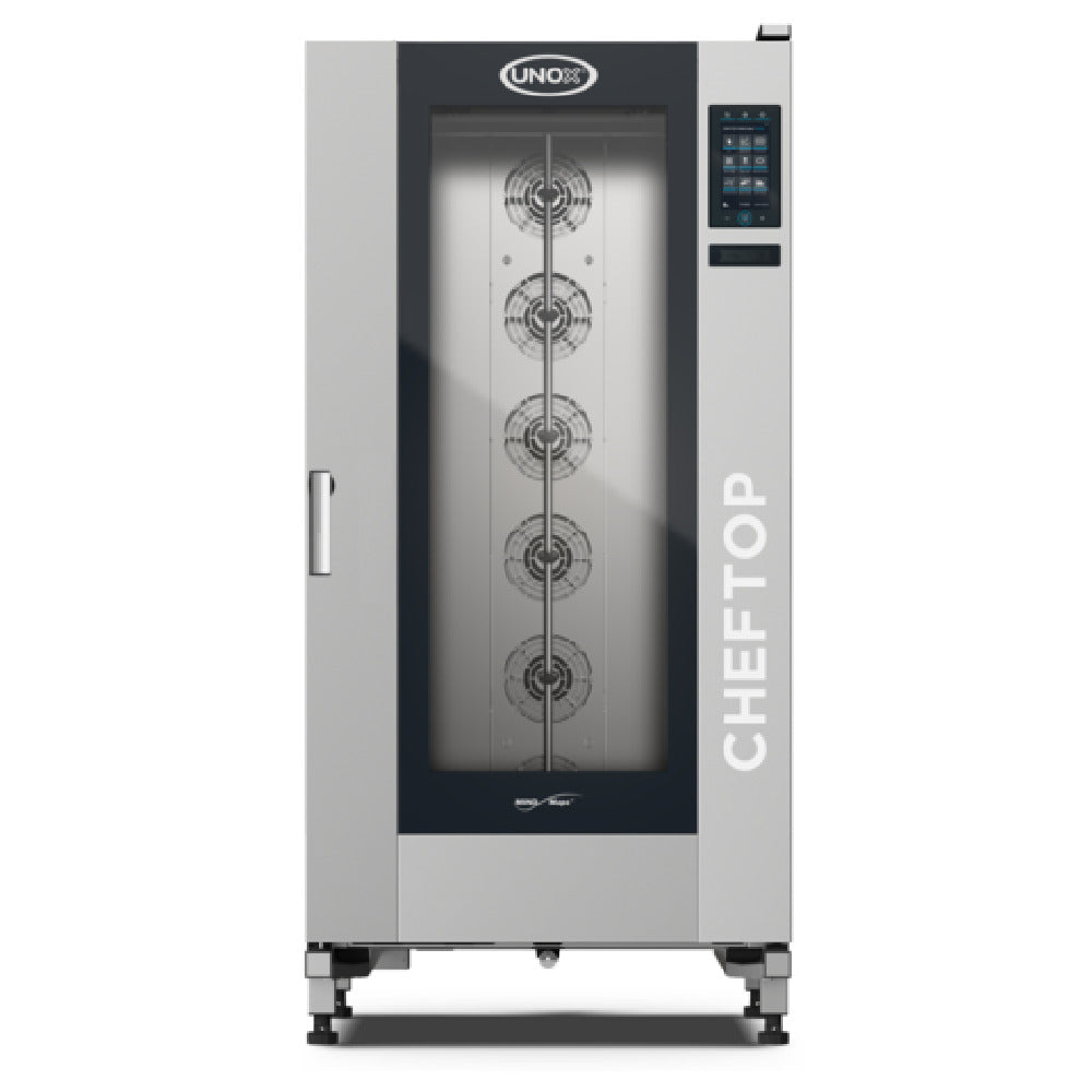 UNOX XAVL-2021-NPLS (GAS 208-240V)_LP ChefTop MIND.Maps™ Plus Combi Oven/Steam Oven Is A Gas Countertop Oven That Combines Heat