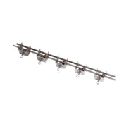 Rotisol FI1375-C Complete Vertical Spit System Bar For Grand Flame 1375 Including (2) Brackets Necessary To Install The System