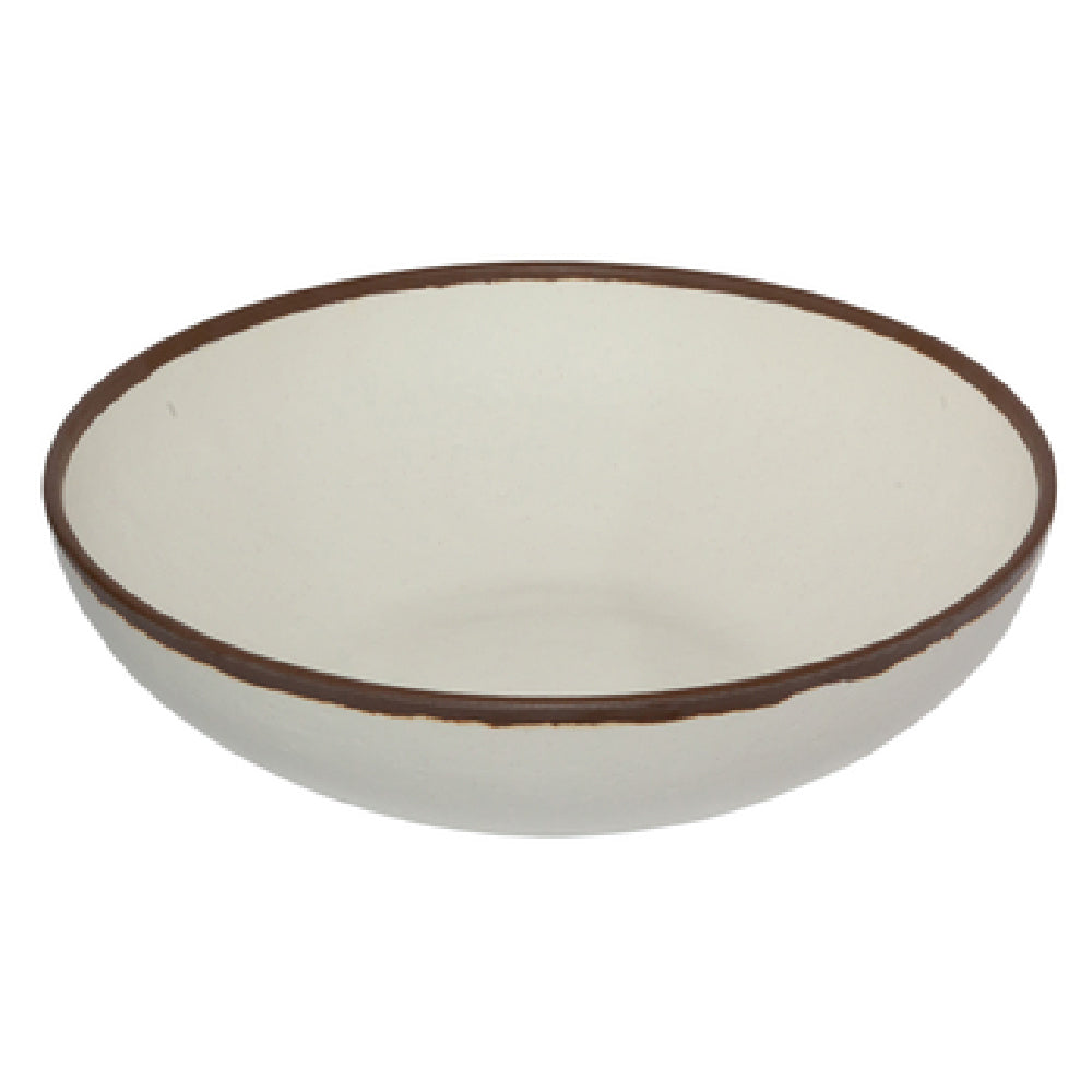 GET Enterprises B-330-CRM Pottery Market™ Display Bowl 5.5 Qt. (6 Qt. Rim-full) 13-1/2" Dia. X 3-3/4"H