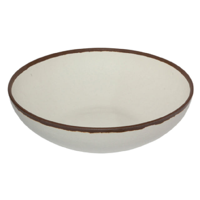 GET Enterprises B-330-CRM Pottery Market™ Display Bowl 5.5 Qt. (6 Qt. Rim-full) 13-1/2" Dia. X 3-3/4"H