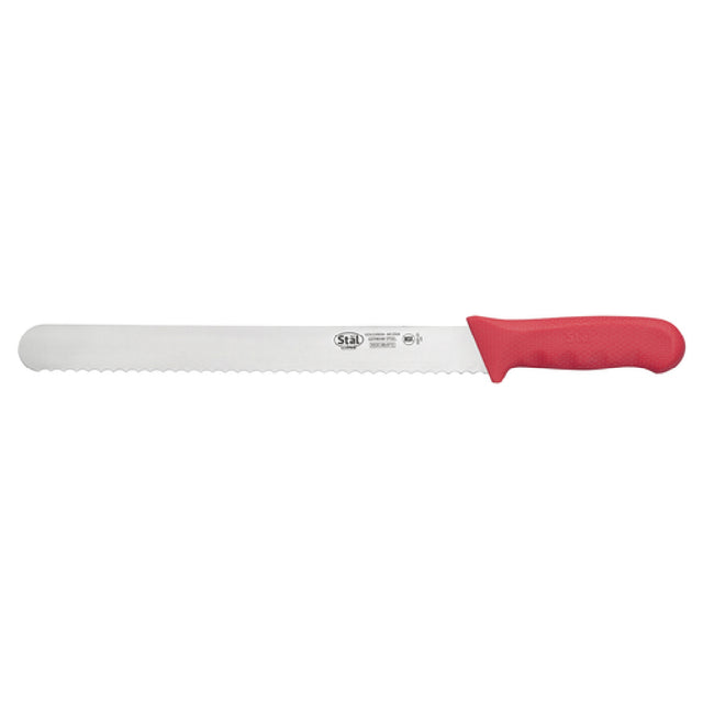 Winco KWP-121R Slicer Knife 12" Blade Wavy Edge