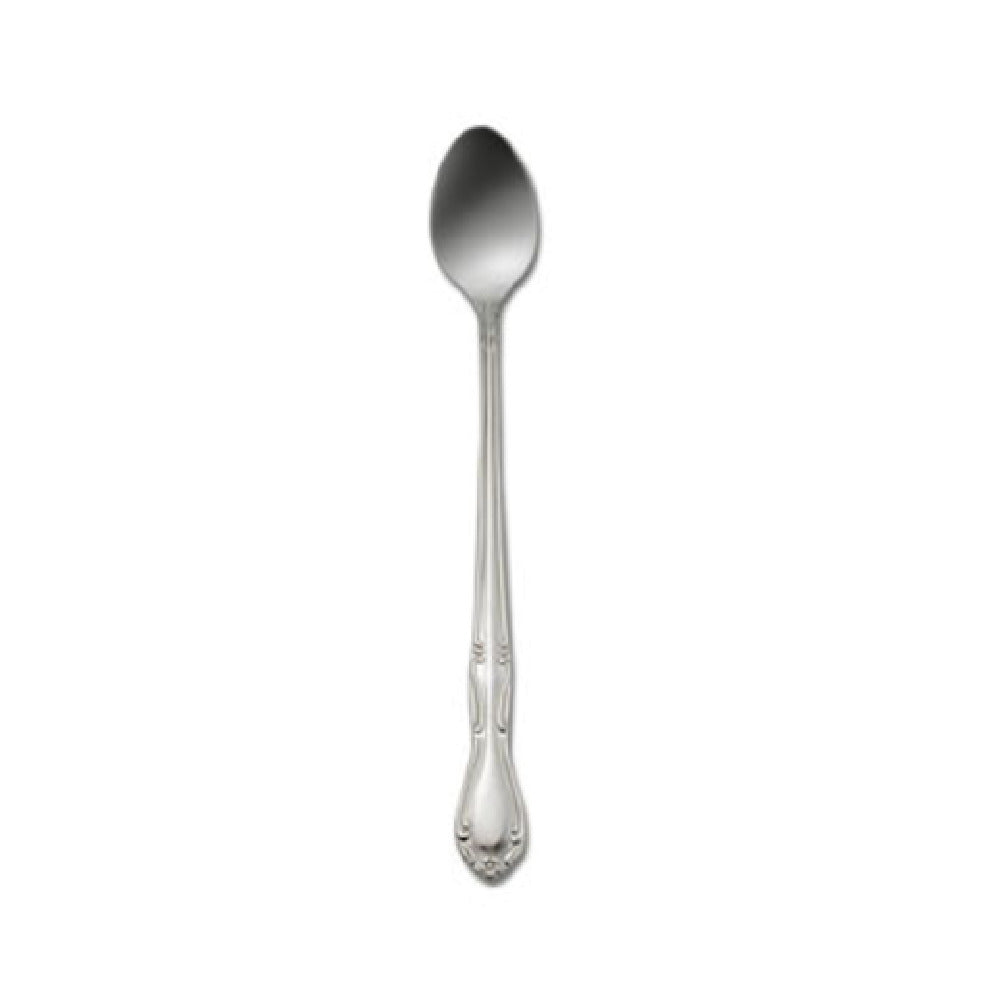 1880 Hospitality B072SITF Oneida® Iced Teaspoon 8" Scrolled Border