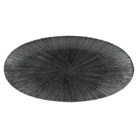 Churchill China AGBLOV301 Chef's Plate 11-3/4" X 5-7/8" Oval