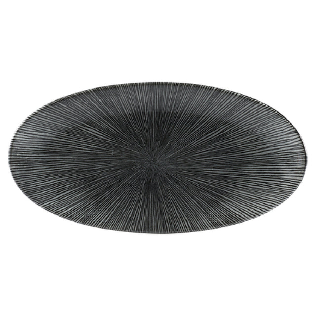 Churchill China AGBLOV301 Chef's Plate 11-3/4" X 5-7/8" Oval