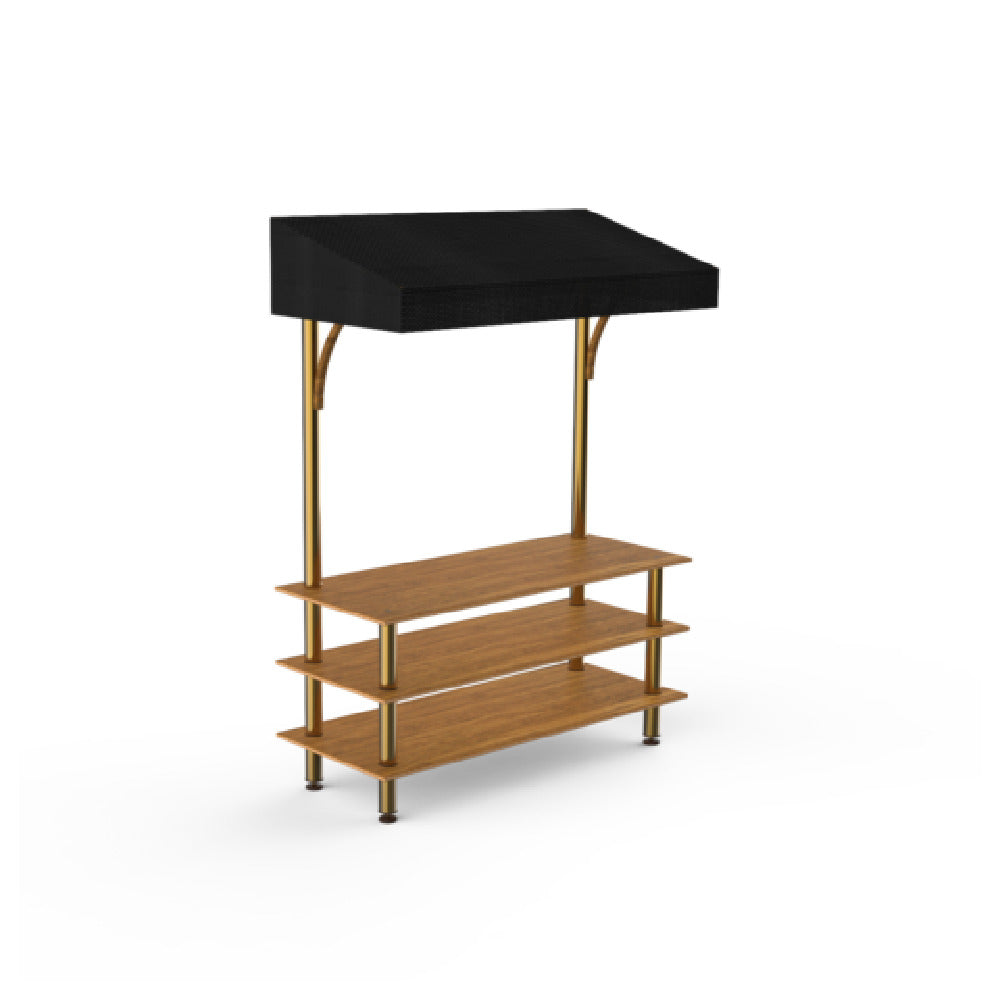 Steelite MGCMLB10BBBF - Classic Canopy Station, 130.0" X 35.0" X 95.5", Modular