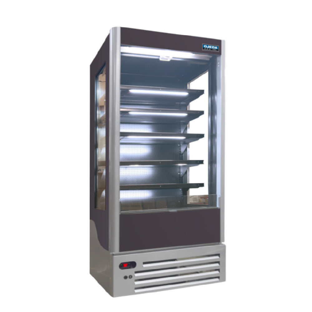 Ojeda ALPA-77H SLIM Alpa Open Air Merchandiser 80.1" H 36.3" W