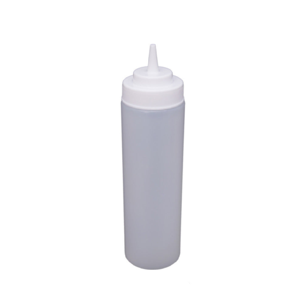 CAC China SQBT-W-24C Squeeze Bottle 24 Oz. Wide-mouth