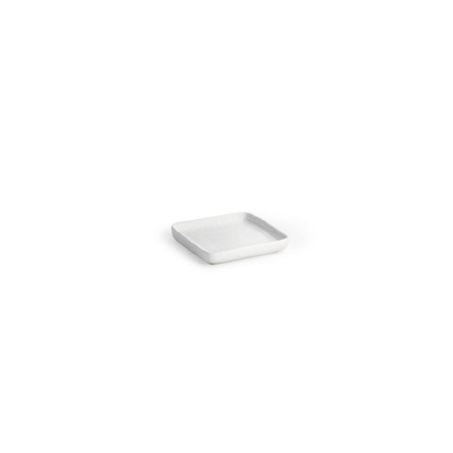 FOH RSD028WHP23 Soap Dish 4"W X 4"D X 0.75"H Square