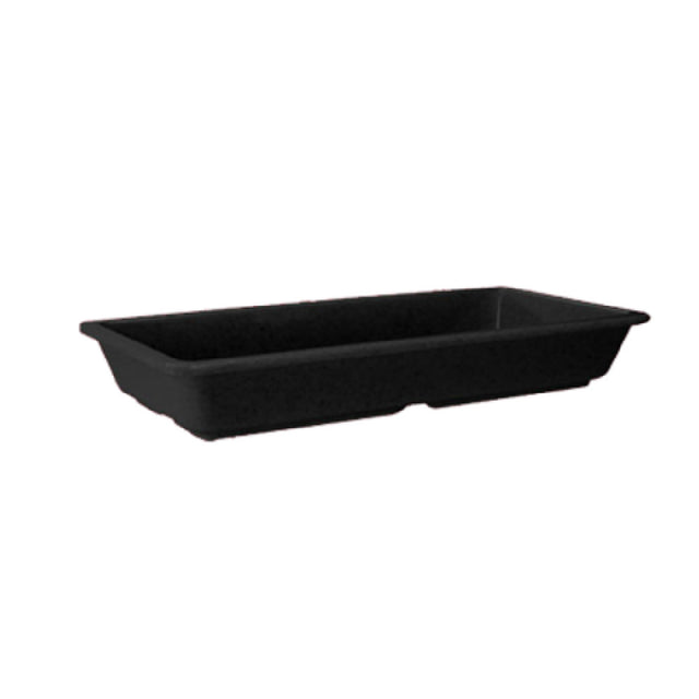 GET Enterprises ML-121-BK Milano™ Entree Dish 16 Oz. (20 Oz. Rim Full) 9-1/4" X 4-3/4"