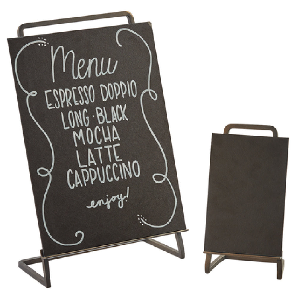 Cal Mil 3919-811-84 Sierra Chalkboard Sign 8-1/2"W X 11"H Write On Surface Metal Frame