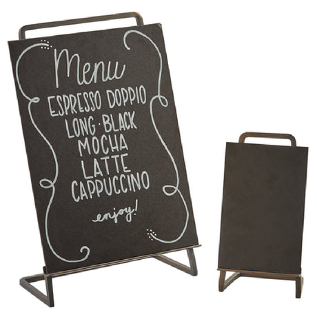 Cal Mil 3919-811-84 Sierra Chalkboard Sign 8-1/2"W X 11"H Write On Surface Metal Frame