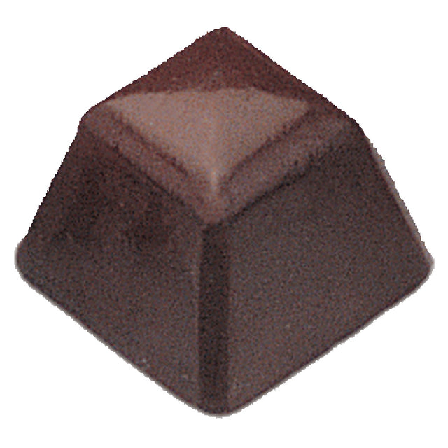 JB Prince K310 Chocolate Mold (32) Pyramid 1" X 1" X 7/8" (26mm X 26mm X 22mm)