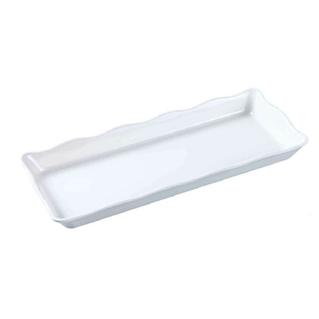 Yanco DC-6014W Serving Tray 14" X 5-1/4" X 1" Rectangular