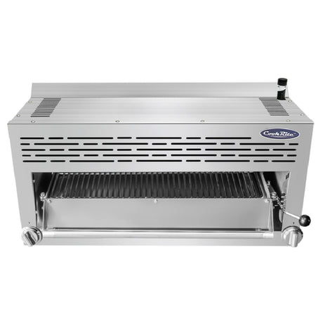 Atosa USA, Inc. ATSB-36_NAT - CookRite Salamander Broiler, Gas, 36"W X 18"D X 17-1/3"H
