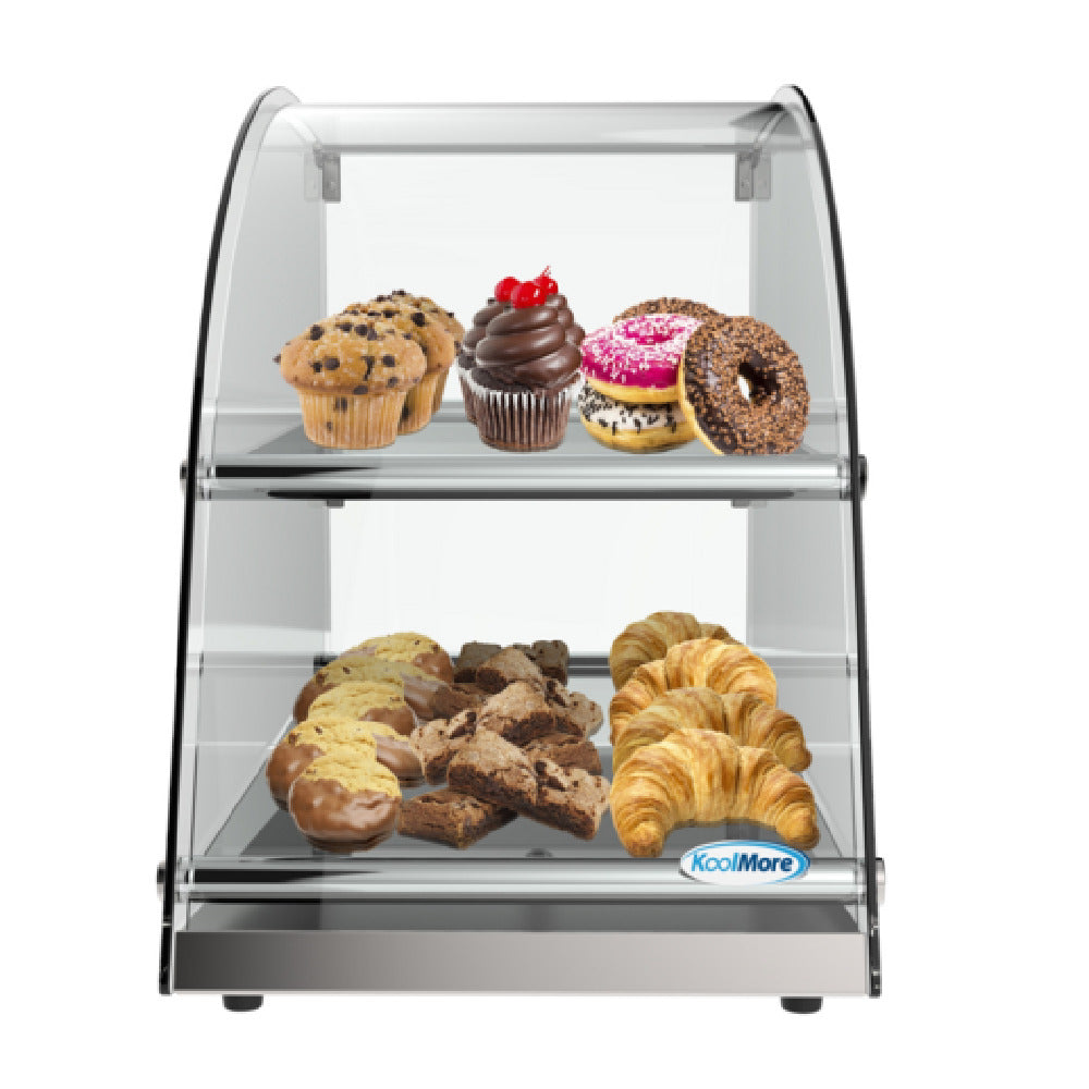 Koolmore DC-2CN Commercial Bakery Display Case Countertop 23"W