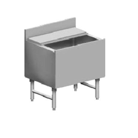 Eagle B28IC-22-7 2200 Series Underbar Ice Bin/Cocktail Unit 7-circuit Cold Plate