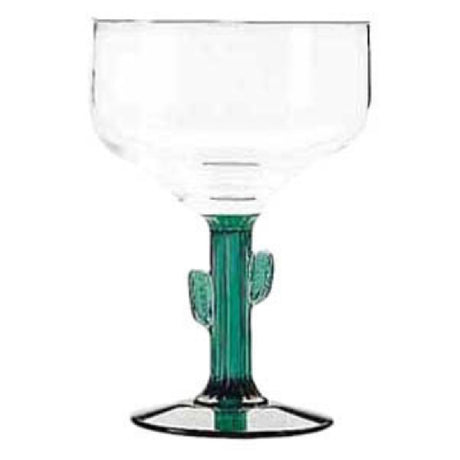 Libbey 3620JS Cactus Margarita Glass 16 Oz. Juniper Stem