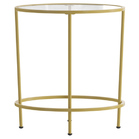 Flash Furniture NAN-JN-21750ET-GG Astoria Collection End Table 19-1/2" Dia. X 21-1/2"H