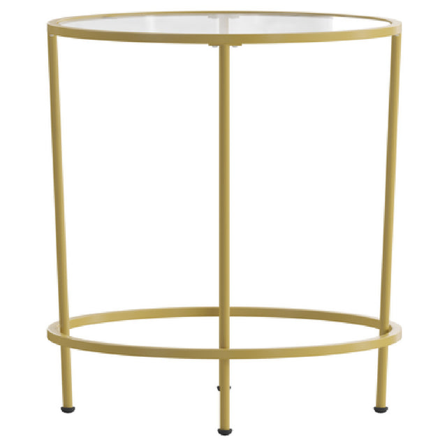 Flash Furniture NAN-JN-21750ET-GG Astoria Collection End Table 19-1/2" Dia. X 21-1/2"H