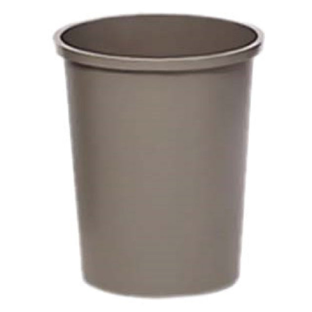 Rubbermaid FG294700GRAY - Untouchable® Container, Round, 44-3/8 Quart